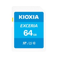Kioxia Exceria U1 Class 10 SD Card - 64GB Kioxia Exceria U1 Class 10 SD Card - 64GB